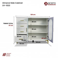 Side Cabinet Serbaguna - DY 1023