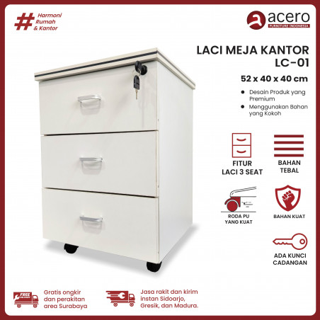 Meja Laci Kayu - LC01