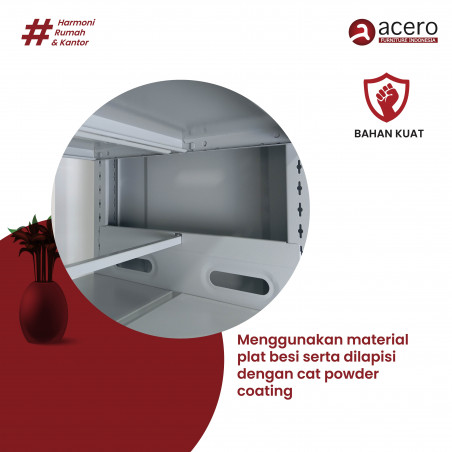 Rak Buku Besi 6 Tingkat - AABS101