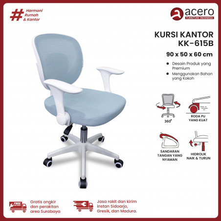 Kursi Kantor Roda 615B