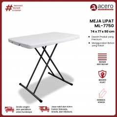 Meja Lipat Besi Portable - ML7750