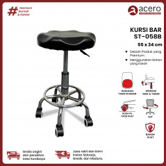 Kursi Stool Bulat - ST 058B