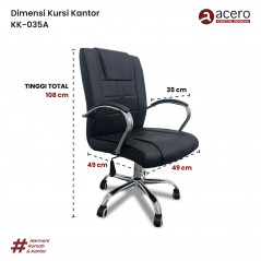 Kursi Kantor Roda - 035A