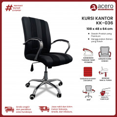 Kursi Kantor Roda - KK 036