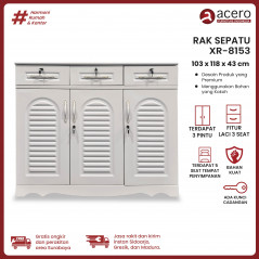 Rak Sepatu Besi - XR8153