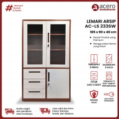 Lemari Arsip Besi - AC LS 233SW