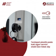 Lemari Besi Sliding 2 Pintu - AF 120cm