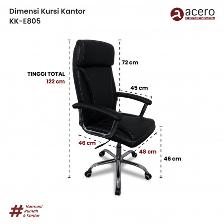 Kursi Kantor Roda - KK E805