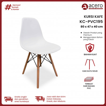 Kursi Cafe Minimalis - KC PVC 195