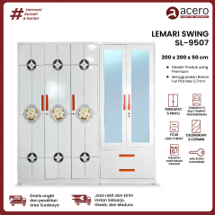 Lemari Besi Swing 5 Pintu - SL Series