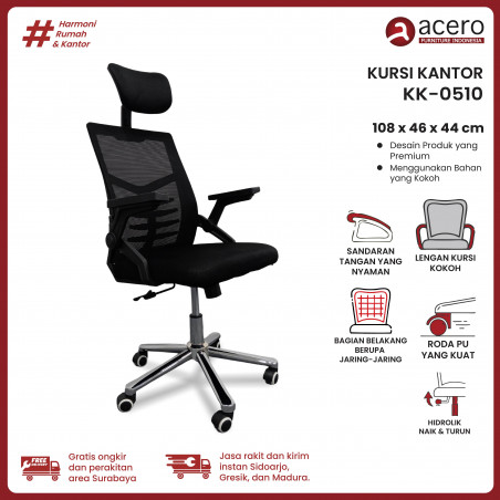 Kursi Kantor Roda - KK 056