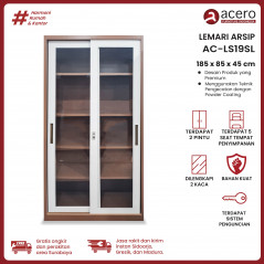 Lemari Arsip Besi Sliding - AC LS19SL